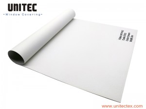 Sucre City- Blackout Fiberglass Fabric-UNITEC-NT-PVC Beige Color