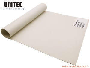 Chinese Manufacturer UNITEC Fiberglass Pvc Roller Blinds Fabric