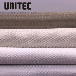 White Venetian URB29 Roller Blinds Blackout Fabric-UNITEC