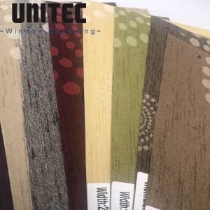 Hot Sale Roller Blinds 100% Polyester blackout Fabric: URB5601-5617