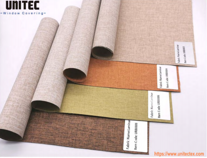UNITEC double- sided fabric with blackout treated-URB8800 Featured Image