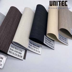 Hot Sale for Dubai White Roller Blinds Fabric - Hot-selling blackout roller blind fabric LUNA – UNITEC