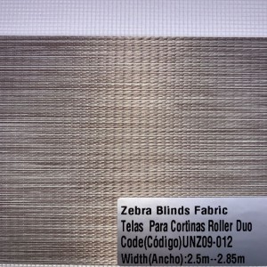 made in China day and night blackout zebra blinds fabric