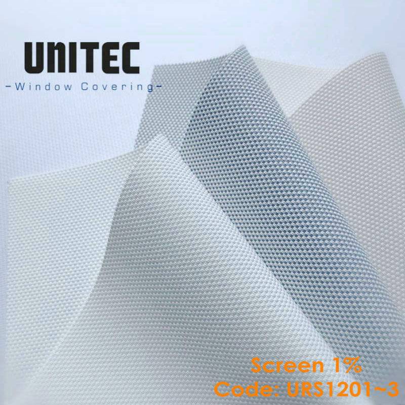 Low price for India Modern Sunscreen Blinds Fabric - Screen Fabric 1%openness – UNITEC