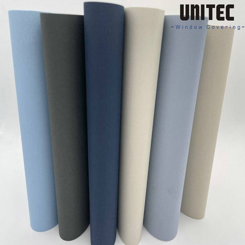 Reliable Supplier Fashion Style Roller Blinds Fabric - 100% Polyester Acrylic Coating “SILVER”blackout roller blinds – UNITEC