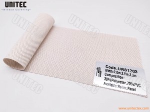 Elegant Sunscreen Roller blinds fabric URS12 series perfect look Direct manufacturer-UNITEC-China