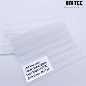 Great room window treatments zebra roller blind UNZ20 series-UNITEC-China