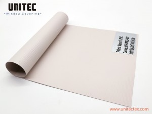 UNITEC URB03-02 Tela para estores opacos de PVC de fibra de vidrio
