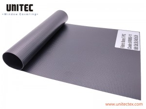UNITEC URB03-11 Tecido para cortinas de rolo de PVC blackout de fibra de vidro