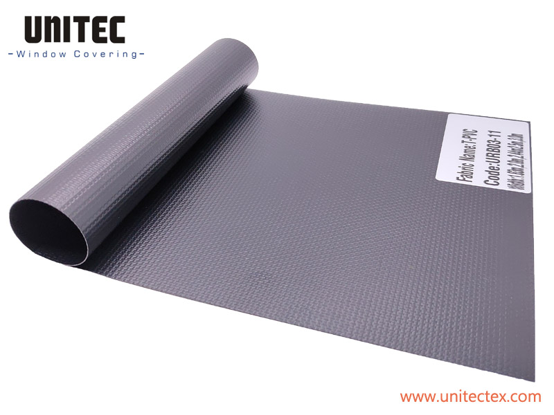 UNITEC URB03-11 Fiberglass PVC Blackout Roller Blind Fabric Featured Image