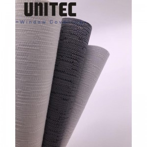 100% Polyester Jacquard Weave Blackout Roller Blinds Fabric URB2303