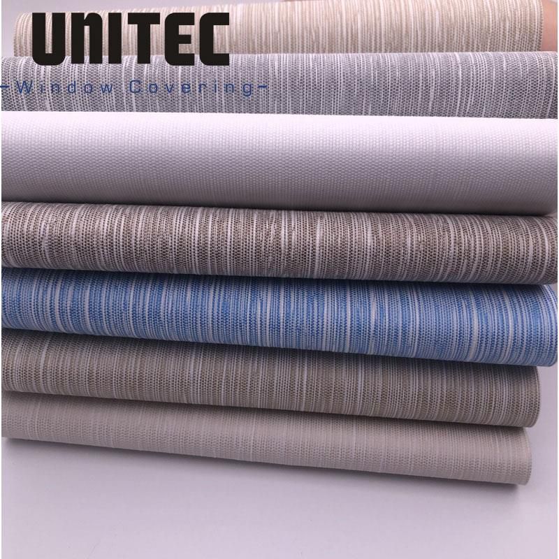 2021 Yarn-Dyed Fabric Polyester Jacquard Blackout Roller Blinds Fabric URB2700 Series Featured Image