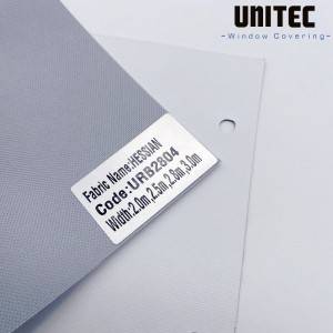 UNITEC URB2804 Graber Blinds HESSIAN Polyester Panel Window Blinds