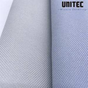 Patio Blinds HESSIAN Polyester Roman Shades Blackout Fabric UNITEC URB2803
