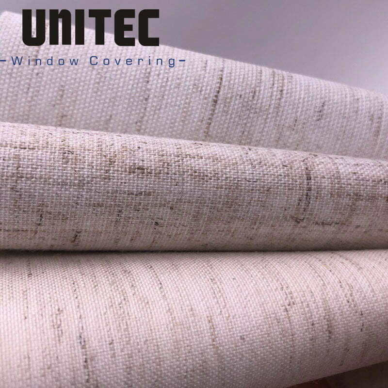 Linen and cotton blackout coated fabric URB33 Featured Image