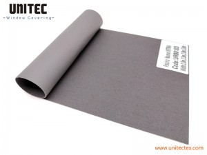 Cheapest Factory Jacquard Roller Blinds Fabric - UNITEC URB8103 Free of PVC Blackout Roller Blind Fabrics Tested to ISO 105- B02:2014 – UNITEC