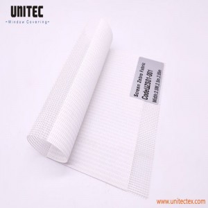 30% Polyester 70% PVC Zebra Shades Sunscreen Fabric UZS01-001
