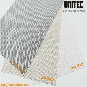 China Supplier Anti-Fungal Sunscreen Fabric - UNITEC-Openness 5% fiberglass and PVC sunscreen blinds fabric – UNITEC