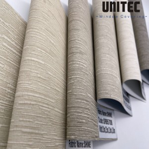 SHINE 100% POLYESTER JACQUARD BLACKOUT ROLLER BLINDS FABRIC FROM CHINA