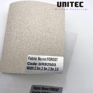 100% Polyester Jacquard weave with Acrylic Foam Coating: URB2501-2503