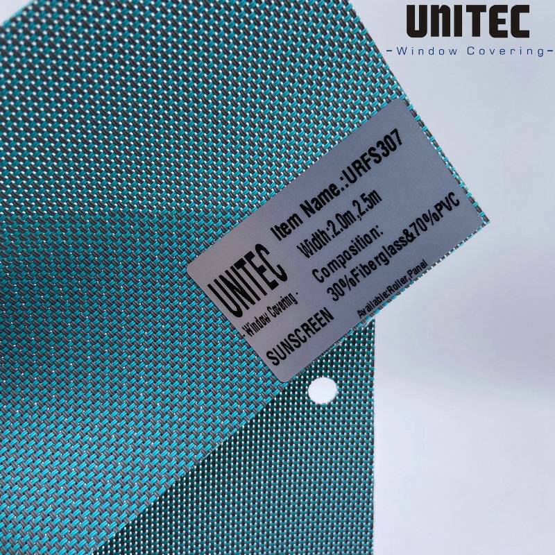Massive Selection for Peru Modern Sunscreen Fabric - PVC sunscreen roller blind fabric 5% light transmission URFS307 – UNITEC Featured Image
