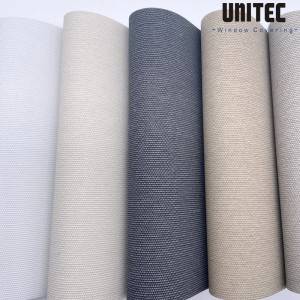 100% polyester plain weave blackout roller blind “CAMPANIA”