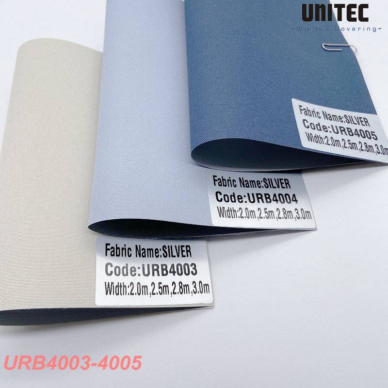 High definition Popular Roller Blinds Fabric - Brightly colored polyester blackout roller blind URB4001 – UNITEC