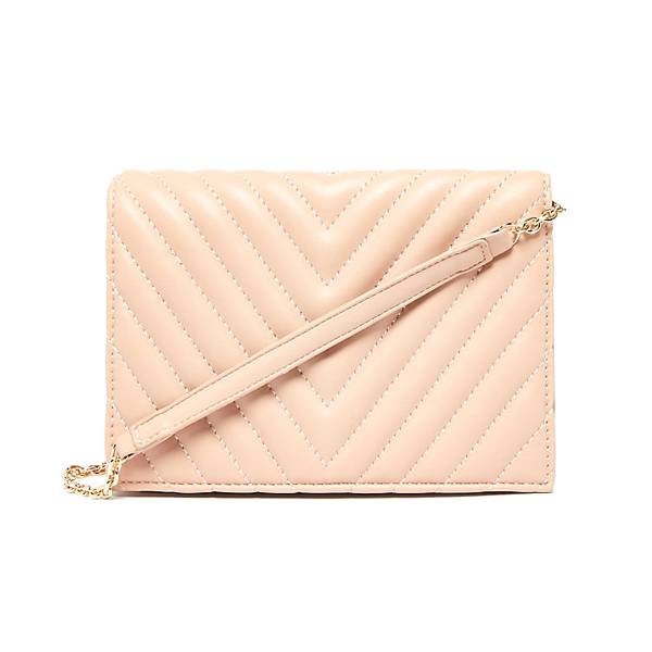 Foldover Chevron Quilted Clutch Bag Featured Image
