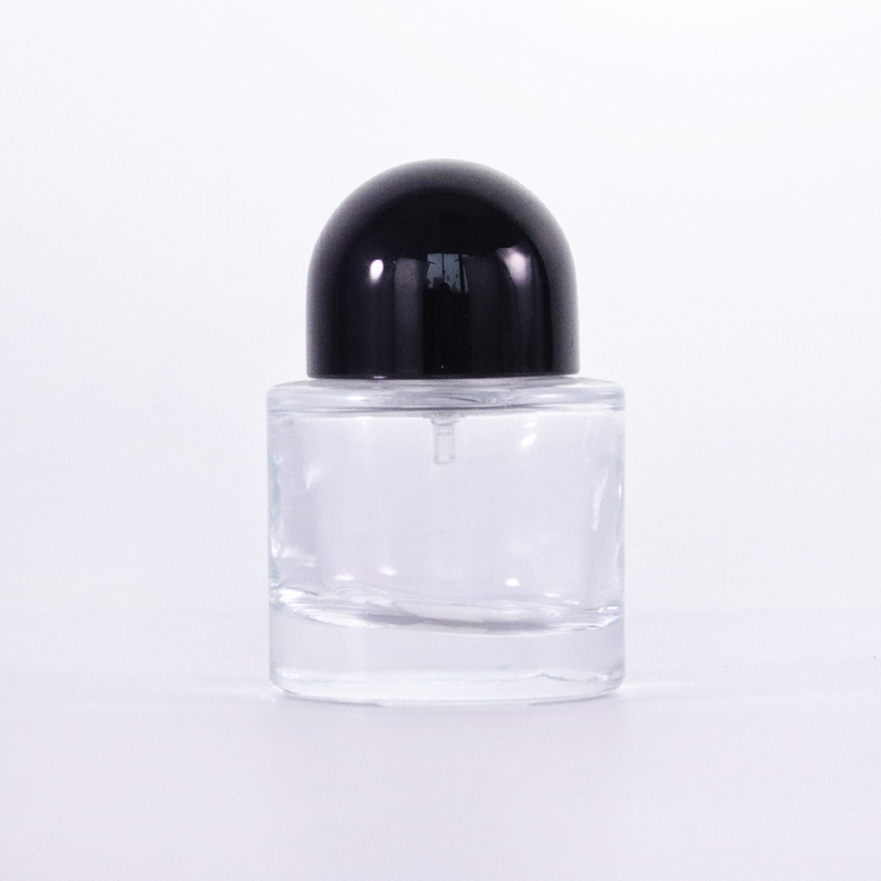 30ml semi-round cap perfume spray bottle Cosmetics separate bottles portable glass empty bottle Featured Image