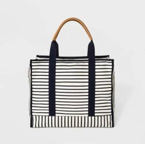 Custom Printed Women Handbags Cotton Canvas Shopping Tote Bag Fashion Beach Handbags