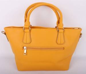 stylish fashion women tote bag pu leather ladies handbag