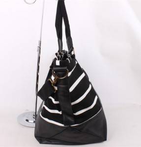 tote cotton canvas shoulder handbag for woman