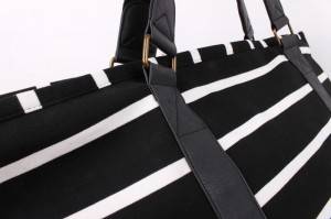 tote cotton canvas shoulder handbag for woman