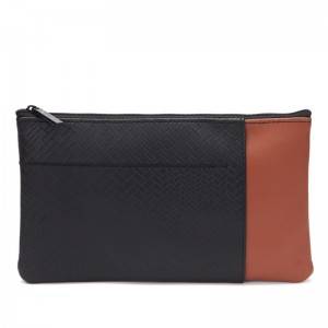 Tkany wzór Pu Leather Bag Muti-funkcjonalny Make Up Bag Kolor niestandardowy