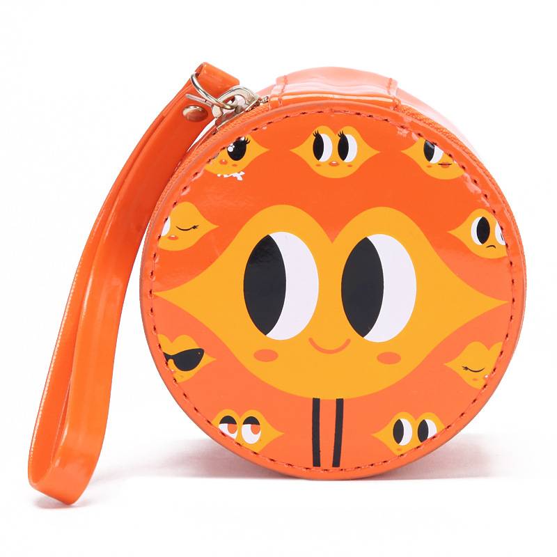 China Wholesale Circle Coins Wallet / Round Cute Kids Zipper Coin Purse Featured Image