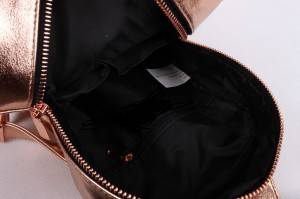 Custom Shinny PU Leather Backpack Women Men Bag for School College zipper rainbow hologram fashion pu backpack