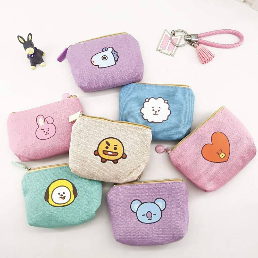 Promotive Cute Cartoon Photocard Keychain mini bag Socks Lovely Doll Children’s Birthday Novelty Party Gift Set
