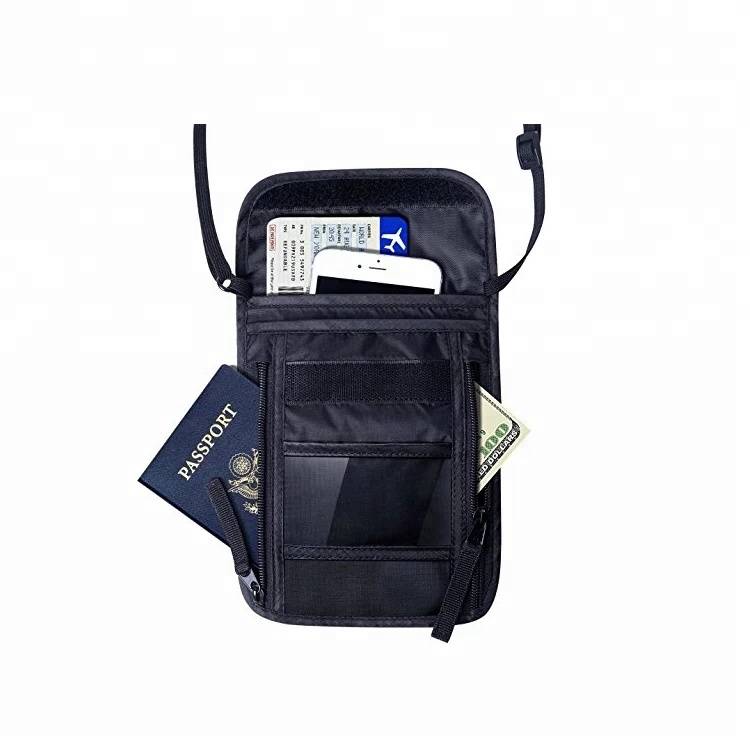 Prevalent resistant custom waterproof passport bag for document bags