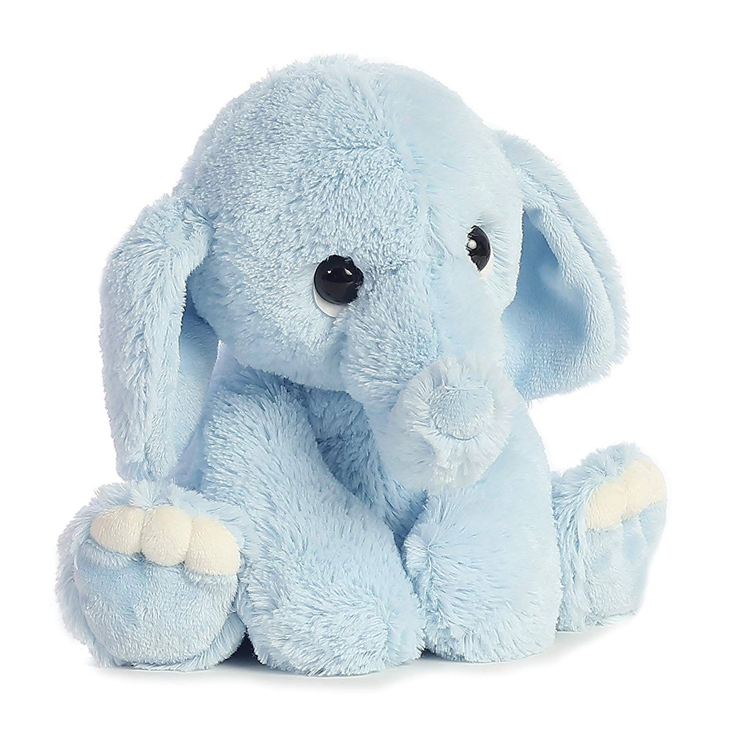 lovely pink velboa long pile large plush stuffed soft elephant toy for kids