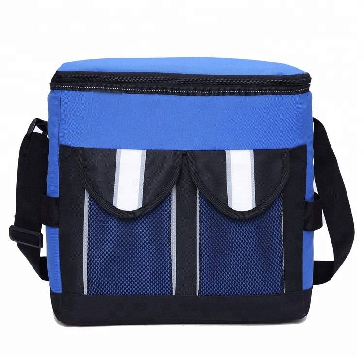 Big capacity insulated food delivery thermal bag lunch box with cooler bag
