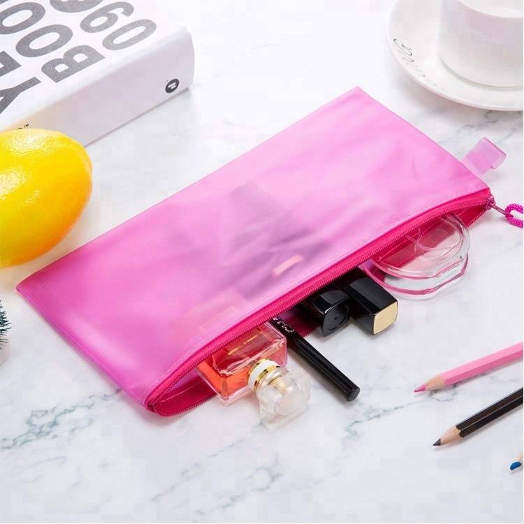 New design multicolor resistant waterproof canvas pencil pouch zipper with stationery pouch