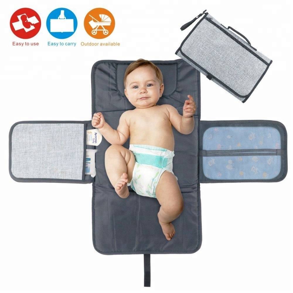 Travel portable diaper changing station baby portable diaper changing pad for newborn