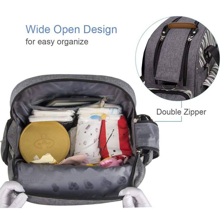 Big capacity special design durable diaper bags mommy backpack