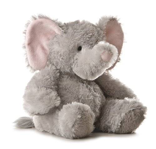 oem odm blue color plush toy sitting stuffed animal toy elephant for baby