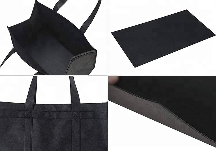 Eco  friendly collapsible resistant environmental cotton reusable folding shopping bag