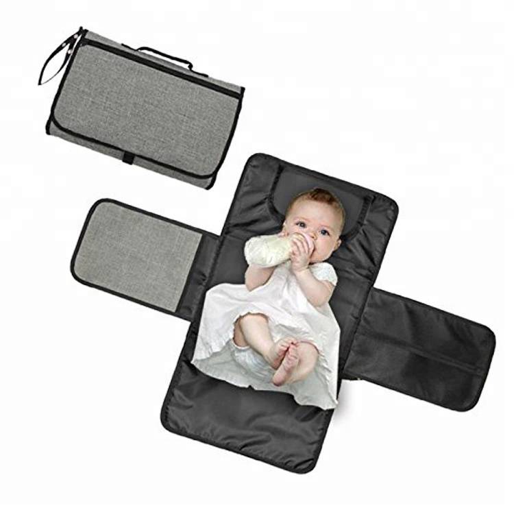 Travel Portable Changing Pad Clutch Nappy Change Station Diaper Changing Mat