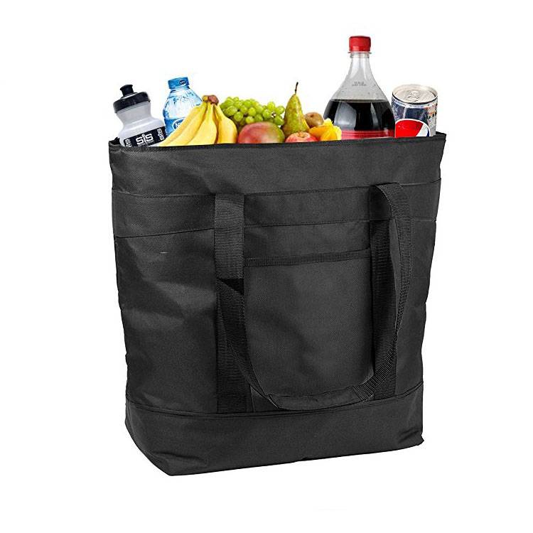 Μεγάλη κλίση ικανότητα frozn γεύμα τσάντα ψυγείου με μόνωση κορδόνι τσάντα μεσημεριανό