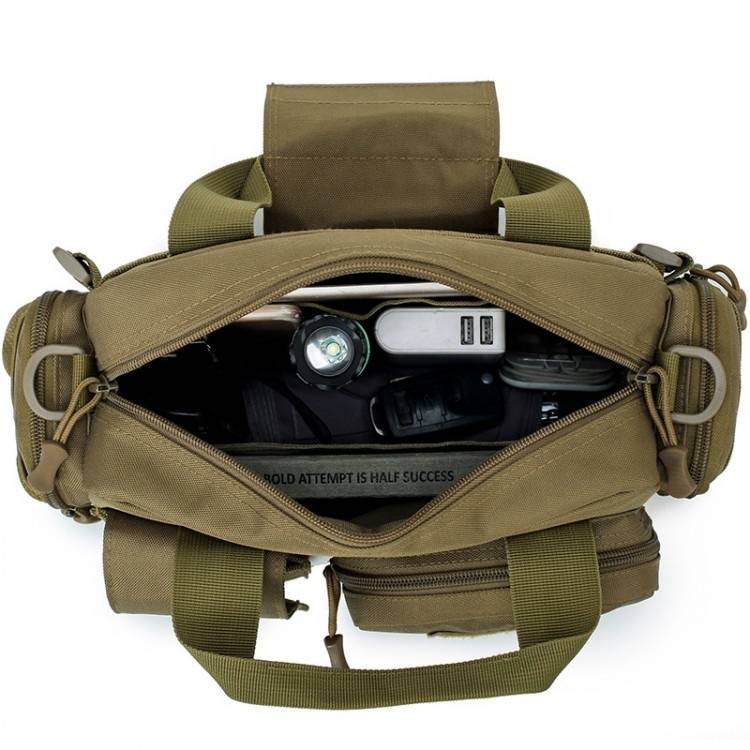 Outdoor Camouflage Waterproof tático mochila de um ombro saco Handbag Tactical Training Mochila Militar