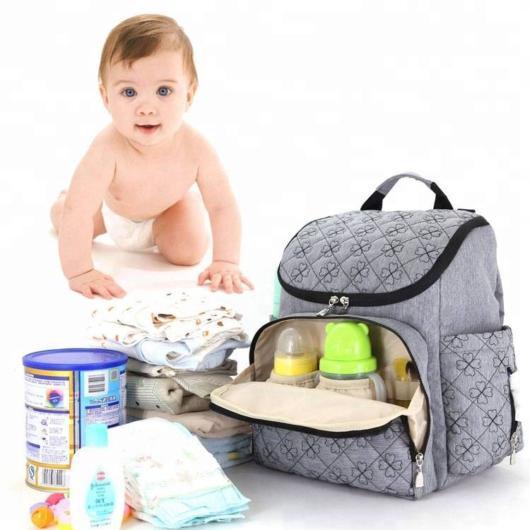 Excellent quality handmade Factory Price china factory direct sale baby travel diaper bag for mummy dad