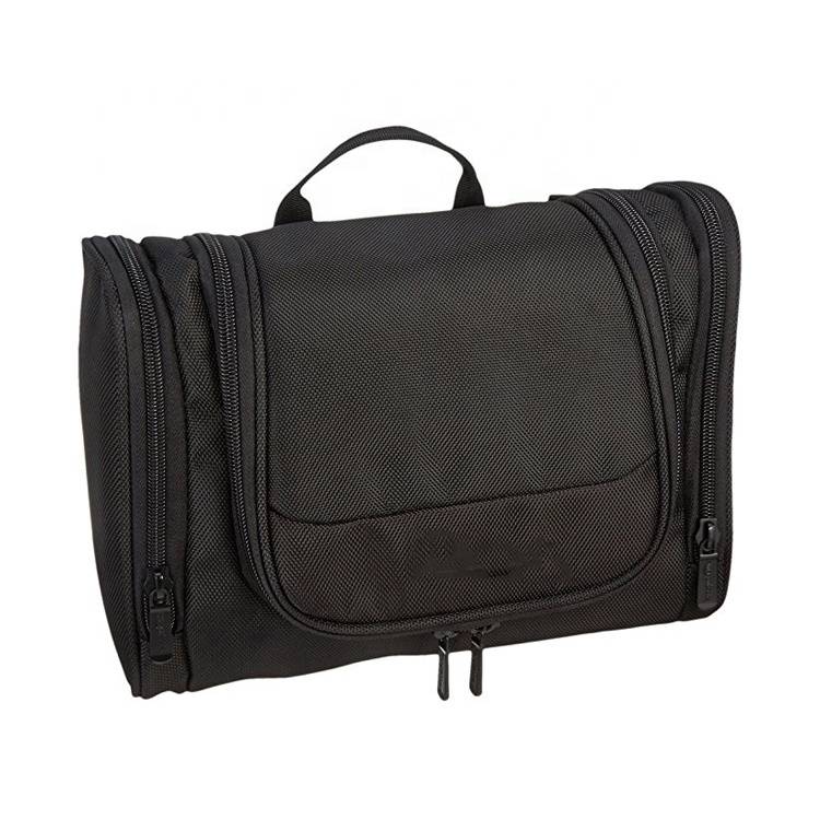 V-FOX Amazon Hotcake Eco friendly Fantastic Cosmetic Bag Black Travel Hanging Toiletry Kit for Travel